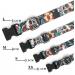 Heele Dog Collar for Puppies & Small Medium Dogs | Adjustable Patterned & Comfortable | Robust Black Collar (34-53cm) - Buy Online on GoSupps.com
