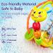 Baby Rattle Ball - Infant Toys 0-12 Months with Mirror Spinner Beads and Shaker, Perfect Birthday and Christmas Gift for Baby Girl or Boy - Buy Online on GoSupps.com