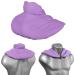 Neck pillow with stand-up collar lilac - spelt pillow - neck pillow heat pad - 2 in 1 - heat and cold possible