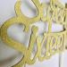 Merry Expressions 16th Birthday Cake Topper in Gold - 16.5 x 10 cm Double Sided Gold Glitter Cardstock Sweet 16 Cake Topper - 16th Cake Topper Decoration Perfect for your Birthday - Buy Online on GoSupps.com