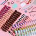Kalolary Artificial Nails Set - 720 Stiletto & Almond Full Cover Nails in 30 Colors - Perfect for Salon Use - Includes File & Nail Pencil for Women & Girls - Buy Online on GoSupps.com