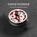 Red Flower & White Daisy Round Pill Box | Lightweight Moisture-Proof Portable for Medication & Fish Oil - Buy Online on GoSupps.com