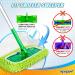 Reusable Microfiber Mop Pads for Swiffer Sweeper - 4 Pack Green | Washable Wet/Dry Cloths for Hardwood Floor Cleaning - Buy Online on GoSupps.com