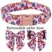 Aring Pet Halloween Dog Collar - Pink Pumpkin Design with Sailor Fly X-Large Cotton Collar with Metal Buckle | Pack of 1 - Buy Online on GoSupps.com