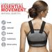 ORTONYX Sternum and Thorax Support Chest Brace - ACHB5255-XXL 2X-Large - Black/Gray (Pack of 1) - Buy Online on GoSupps.com