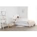 Regalo Hideaway 54-Inch Extra Long Bed Rail Guard  with Reinforced Anchor Safety System 54 Inch White - Buy Online on GoSupps.com