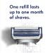 Gillette SkinGuard Men's Razor Handle + 3 Blade Refills & Pure Shave Gel - Buy Online on GoSupps.com