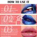 DAGEDA Lip Stain Set | Peel Off Lip Tint Tattoo | Waterproof Liquid Lipstick | Includes 3ML Empty Spray Bottle | Non-Stick Cup | Lip Makeup for Women Girls | Reddish Brown + Cherry - Buy Online on GoSupps.com