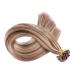 Premium Keratin Bonding Hair Extensions - #4/24 Scanted 70cm 50 Strands - 100% Remy Real Hair U-Tip Extensions by Novon Hair Extensions - Buy Online on GoSupps.com
