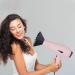 Hair Dryer with Diffuser & Brush Comb Attachments - Professional AC Motor for Curly & Thick Hair | Best Pink Blow Dryer for Salon Use - Buy Online on GoSupps.com