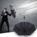 TEASTAR 60 Inch Large Golf Umbrella - Automatic Open Windproof Stick Umbrella for Sun & Rain Protection, Teflon Rain Repellent - Black - Buy Online on GoSupps.com