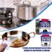 Cookware Cleaner Stainless Steel Cleaning Removing from Pots Pans Clean Cream for Oily Appliances 100g Stainless Steel Cleaner and Polish Polisher Polishing for Appliances Rust 100g Bag - Buy Online on GoSupps.com