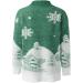 Shop Women's Christmas Snowflake Reindeer Sweater - Long Sleeve Knitwear Heart Animal Print Striped Design - XL & K Sizes Available - Buy Online on GoSupps.com