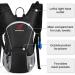 SHARKMOUTH 2L Hiking Hydration Backpack | Lightweight Insulated Pack for Kids & Adults | BPA Free Water Bladder | Ideal for Running & Cycling | Black - Buy Online on GoSupps.com
