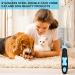 Double-Sided Dog & Cat Comb - Stainless Steel Pet Care Brush for Short & Long Hair - Flea & Undercoat Removal (Blue) - Buy Online on GoSupps.com