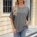Shop Women's V-Neck Casual T-Shirts | Elegant Summer Tops & Printed Styles - Buy Online on GoSupps.com