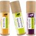 Greenendoor lip care set fruit sanddorn cassis lime-3 fruity nourishing lip balm plastic-free natural lip care pencils savings with organic jojoba oil natural cosmetics lip-balm