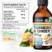 BIO KRAUTER Turmeric and Ginger Supplement - Pure Vegan Liquid Turmeric & Ginger Tincture with Pepper 4 Fl.Oz 56 Days of Supply - Curcumin Drops for Joint Support Antioxidant & Immune Support 4 Fl Oz (Pack of 1) - Buy Online on GoSupps.com