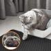 Conlun Cat Litter Mat with Double Layer Design - Water and Urine Proof, Scatter Control - Easy to Clean Washable - 23 x 17 Black - Buy Online on GoSupps.com