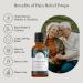 Pain Relief Drops with Camphor & Menthol | Fast-Acting Arthritis Rub for Joint & Muscle Pain Relief | 30ml Quick Dry Formula - Buy Online on GoSupps.com