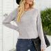 HAIBING Women Top Women Shirt Pullover Long Sleeve Raglan Sleeve for Daily Wear (S) Light Gray CH Light Gray - Buy Online on GoSupps.com