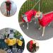 Buy Geyecete Greyhound Light Dog Jacket - Waterproof Adjustable Reflective Coat for Greyhounds & Whippets | Yellow 51-53cm - Buy Online on GoSupps.com