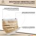 Buy Charlemain 50x Medical Masks - EN 14683 Type IIR BFE 99.9% Latex-Free 3-Layer Protection Made in Germany One-Way Face Masks (Beige) - 50 Pieces Pack - Buy Online on GoSupps.com