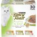 Purina Fancy Feast Grain Free Pate Wet Cat Food Variety Pack, Poultry & Beef Collection - 3 oz. - 30 Cans (Pack of 1)