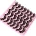 Mavphnee 20mm Fluffy 8D Curl False Eyelashes - 14 Pairs Pack - Wispy & Dramatic Styles - Buy Online on GoSupps.com