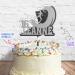 Cakeshop Cake Decoration Pack | Surfer Surfing Theme Premium 3mm Mirror Acrylic Plastic Cake Topper Sign & 25g Party Pack of Cake Sugar Sprinkles | Custom Name & Age Cake Decorations (Silver) Prime Mirror Acrylic: Silver - Buy Online on GoSupps.com