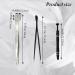LIANCHEN 3 Pieces Stainless Steel Tweezers Kit Tweezers Tip Jewellery Pick Up Tool Multifunctional Tweezers Jewellery Pick Up Tool for Nail Art Jewellery Making DIY Small Objects - Buy Online on GoSupps.com