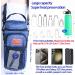 Valman Portable Cooling Soft Bag - Travel Medicine Kit for Diabetic Supplies Insulin Cooler TSA Approved Medical Storage Case (Blue - Buy Online on GoSupps.com