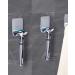 Gorffy Razor Holder Shower - 6-Piece Stainless Steel Multi-Purpose Waterproof Hooks | Self-Adhesive Bathroom Organizer - Buy Online on GoSupps.com