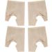 2 Pairs Toe Separator & Hallux Valgus Corrector - Bunion Relief Sleeve & Toe Overlapping Bandage | Foot Care Solutions - Buy Online on GoSupps.com