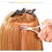 EHDIS Hair Extensions Tools Kit 2 Stainless Steel Pliers for Hair Apply&Remove Micro Ring Loop 2 Loop Needle Threader Pulling Hook 2 Clip Multi Functional Hair Extension Tool Pink - Buy Online on GoSupps.com