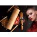Vegan Brush Set with Container - Luvia Bamboo Makeup Brushes 4 Real Bamboo Brushes Gold Accents Ideal Christmas Gift - Buy Online on GoSupps.com