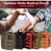 Crisis First Aid Bag | Empty Molle Tactical EDC IFAC Pouch for Outdoor & Travel | Versatile Camping Gadget & Motorcycle Pharmacy Belt Bag - Buy Online on GoSupps.com