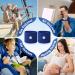 MEIYYJ Travel Sickness Bands for Adults and Kids - Motion Sickness Wristbands 1 Pair (Blue) - Buy Online on GoSupps.com