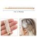 Qearl 20 Pcs Elegant Pearl Gold Hair Clips - Vintage Wedding Hairpins - Buy Online on GoSupps.com