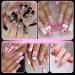 Shop 3D Nail Charms & Gems - Assorted Bows Flowers Butterflies & Rhinestones for Stunning DIY Nail Art - Buy Online on GoSupps.com