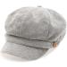 MIRMARU Women's Classic Chenille Grey Baker Boy Cap - Winter Cozy Hat - Buy Online on GoSupps.com