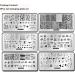 Nail Stamping Plates Set - 6 Piece Image Rectangle Stamp Kit for DIY Nail Art - Snake, Butterfly, Flower, Love, Abstract, Flamingo Design - Buy Online on GoSupps.com