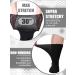 4 Pairs Extra Wide Bariatric Socks for Swollen Feet | Non-Binding Lymphedema Socks | Assorted Colors for Men Size 10-13 - Buy Online on GoSupps.com