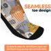 Viasox 4 Pack Non-Binding Diabetic Socks for Men & Women X-Large - Paws & Petals Design - Buy Online on GoSupps.com