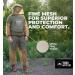 Tough Outdoors Mosquito Suit - Mesh Bug Jacket for Outdoor Protection - Large to Extra Large - Buy Online on GoSupps.com