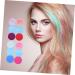 FRCOLOR 8pcs Temporary Hair Dye Powder - Bright Hair Chalk for Kids | Washable Coloring Accessory - Buy Online on GoSupps.com