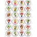 24 Super Plumber Theme Edible Premium Thickness SWEETENED Vanilla Wafer Rice Paper Discs Cupcake Toppers/Decorations - Buy Online on GoSupps.com