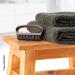 Hausfelder hand brush nail brush with handle nail cleaner brush hard nail scrubbing brush cleaning brush set of 4 black anthracite matt set of 4 Black - Buy Online on GoSupps.com