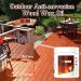 Outdoor Anti-Corrosion Wood Wax Oil Furniture Care Polishing Agent Furniture Polish for Floor Anti-Cracking & Polishing Beeswax for Wooden Furniture Waterproof and Renovation Restores (500ml) - Buy Online on GoSupps.com