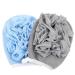 Beaupretty 2pcs Bath Towel Baby Sponge for Bathing Exfoliating Sponge Bath Loofah Exfoliating Loofah Sponge Shower Pouf Sponge Comfortable Bath Ball Bathing Wipe Scrub Aldult Cotton